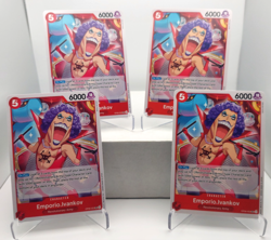 Emporio Ivankov Playset - OP06-003 x4 - Wings of the Captain - One Piece TCG - Image 1