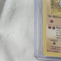 Onix 1st Edition Shadowless E/NM Rock Type POKEMON Historical Powerful - Image 5