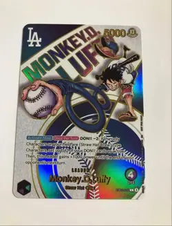 Luffy Dodgers Eb02-010 Psa10 One Piece Card - Image 1