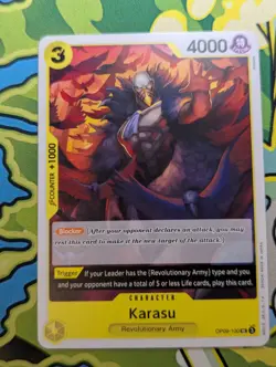 Karasu OP09-100 Emperors in the New World One Piece TCG Card - Image 1