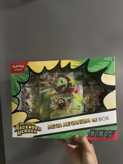 Pokemon TCG Ascended Heroes Mega Maganium Ex Box New And Sealed - Image 1