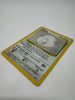 Chansey - 3/102 Base Set Unlimited Holo Rare Pokemon TCG WOTC Vintage - Image 5
