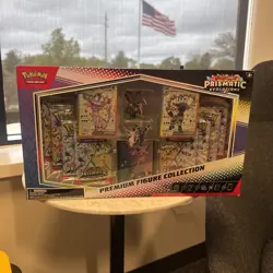 Pokemon TCG Prismatic Evolutions Premium Figure Collection sealed - Image 1