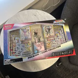 Pokemon TCG Prismatic Evolutions Premium Figure Collection sealed - Image 2