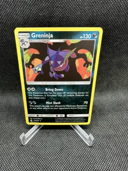 Greninja 117/214 Rare Reverse Holo Unbroken Bonds 2019 Pokemon TCG - Image 1