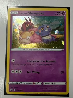 Galarian Slowpoke SWSH126 SWSH: Sword & Shield Promo Cards Holo Pokemon TCG - Image 1