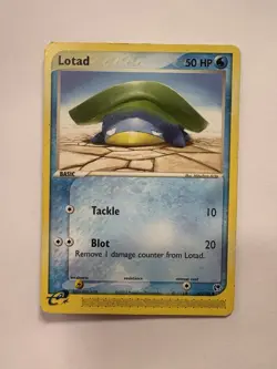 Pokemon Lotad Basic 67/100 EX Sandstorm Common - LP - Image 1