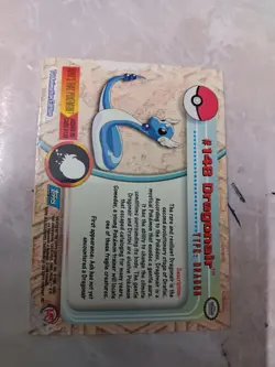 1999 Topps Pokemon Dragonair Foil # 148 | Blue Label TV Animation Edition - Image 2