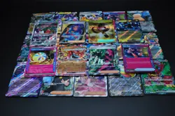 Huge Pokemon 24 Card Mixed Lot Exs Full Arts Art Rares Gold Cards - Image 1
