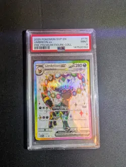 Pokemon TCG Umbreon EX SVP176 Full Art Promo PSA 9 - Image 1