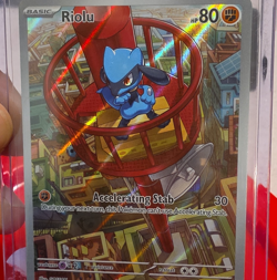 Pokemon TCG Riolu Holo Promo 010 MEP 2025 English Basic HP 80 - Image 1