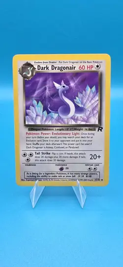 Dark Dragonair #33/82 Team Rocket Pokemon TCG - Light Played Excellent Cond.Sku2 - Image 1