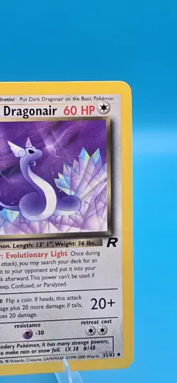 Dark Dragonair #33/82 Team Rocket Pokemon TCG - Light Played Excellent Cond.Sku2 - Image 3