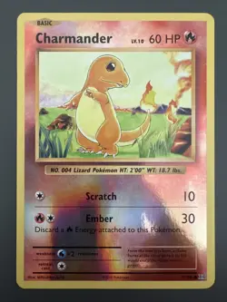 Charmander 9/108 Evolutions Reverse Holo Pokemon TCG - NM - Image 1