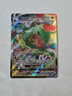 Rayquaza VMAX 101/159 Holo VMAX Rare Crown Zenith Pokemon Holo Near Mint - Image 1