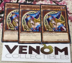 3x (M/NM) - Dark Magician Girl - LDK2-ENY11 - Common - Unlimited YuGiOh - Image 1