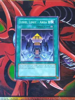 Level Limit - Area B - SD3-EN024 - Common - 1st Edition Yugioh MP+ - Image 1