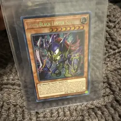 Yugioh Toon Black Luster Soldier BLCR-EN065 Secret Rare Near Mint 1st Edition - Image 1