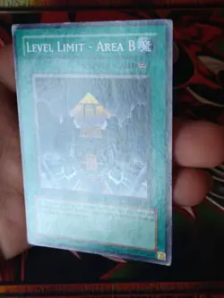 Level Limit - Area B - SD3-EN024 - Common - 1st Edition Yugioh MP - Image 2