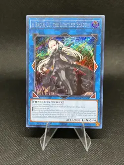 Yu-Gi-Oh! SUDA-EN049 A Bao a Qu, the Lightless Shadow 1st Ed (Secret Rare) - Image 1