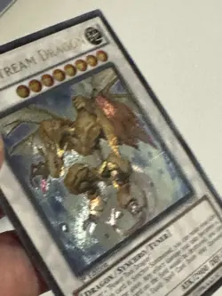 Yu-Gi-Oh 1st Edition Life Stream Dragon EXVC-EN038 Ultimate Rare - Image 3