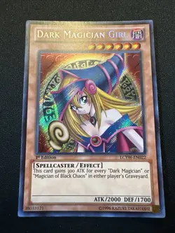 Yugioh! LCYW-EN022 Dark Magician Girl 1st Edition - Image 2