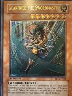 Yugioh! FET-EN022 Gearfried The Swordmaster 1st UTR Foil Shift - Image 3