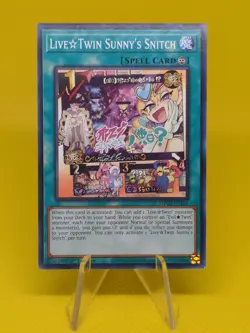 Yugioh - Live Twin Sunny's Snitch (MP22-EN161) - Common 1st Edition - Image 1