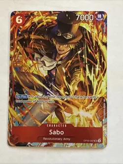 Sabo (Illustration Box Vol.5) OP05-007 One Piece Promotion Cards Foil - Image 1