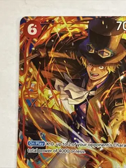 Sabo (Illustration Box Vol.5) OP05-007 One Piece Promotion Cards Foil - Image 2