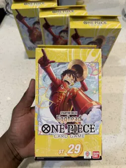 One Piece Egghead ENGLISH Starter Deck ST-29 SEALED NEW Ships Now - Image 1