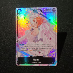 One Piece CCG Nami OP15-086 Special Rare Foil Character Card 6000 Power - Image 1