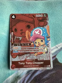 Tony Tony Chopper P-101 Winner Pack 2026 Vol. 2 Promo One Piece Card - Image 1