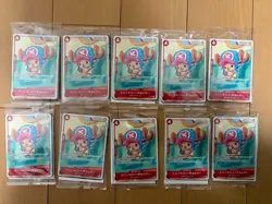 10 Packs One Piece Mcdonald's 2025 Promo Card Game Complete Set Japanese Sealed - Image 1