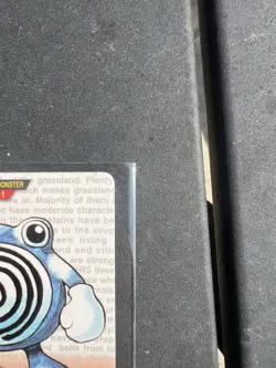 1996 Bandai Carddass Poliwhirl #61 Sharp Corners Pokemon Card Vintage Japanese - Image 3