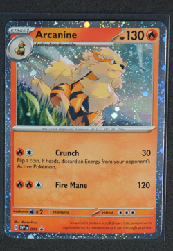 Arcanine - Cosmos Holo Promo #011 SV: Scarlet & Violet Promo Cards 2023 NM - Image 1