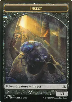 Insect Token - T19 - MTG - Amonkhet (AKH) - Image 1