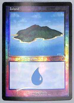 Island - Retro Frame - Foil - 404 - Dominaria Remastered (DMR) MTG - Image 3
