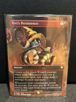Vivi's Persistence (Borderless) #0458 R FIC NM - Image 1