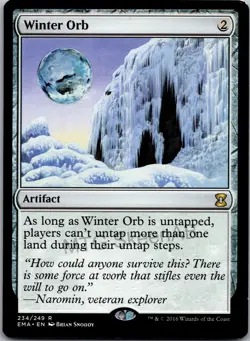 MTG SkeenAB Winter Orb from Eternal Masters. MP. - Image 1