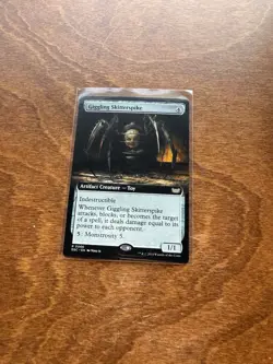 Magic: The Gathering Giggling Skitterspike Commander Duskmourn Rare 66 - Image 1