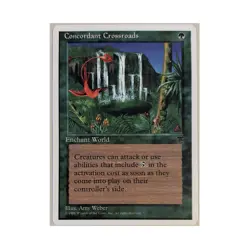 Concordant Crossroads Chronicles MTG Rare NM Reserved List Magic - Image 1