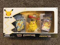 Pokemon TCG Celebrations Pikachu VMAX Premium Figure Collection Box New SEALED! - Image 1