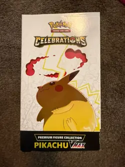 Pokemon TCG Celebrations Pikachu VMAX Premium Figure Collection Box New SEALED! - Image 5