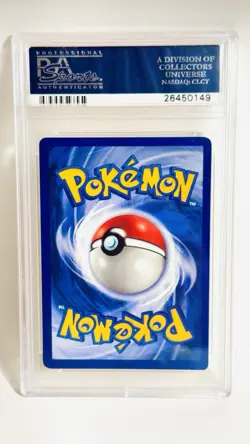 Pokemon Growlithe 1st Edition Base Psa 8 #28 - Image 2