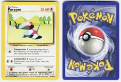 Porygon 39/102 Uncommon Base Set Unlimited Pokemon Lightly Played - Image 1