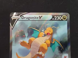 DRAGONITE V 2021 POKEMON EVOLVING SKIES FULL ART ULTRA RARE #192/203 - Image 2