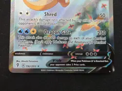 DRAGONITE V 2021 POKEMON EVOLVING SKIES FULL ART ULTRA RARE #192/203 - Image 4