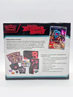 Pokemon TCG Scarlet & Violet Destined Rivals ETB Sealed Team Rocket Giovanni - Image 3