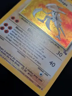 Kabutops 9/62 Fossil Pokemon NM Unlimited Holo - Image 4